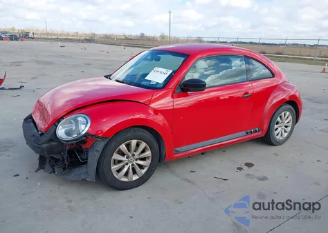 2014 Volkswagen Beetle 2.5L Entry z USA, uszkodzony, nr VIN 3VWFP7ATXEM611114